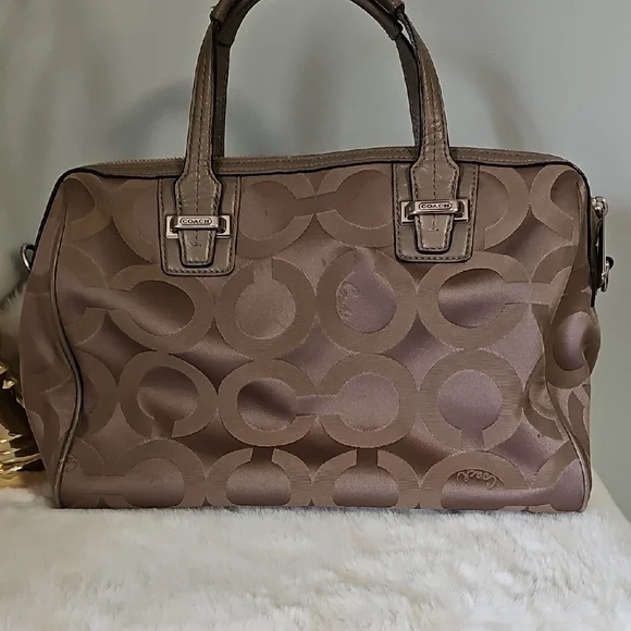 Coach Taylor Op Art Satchel - Picture 5 of 13